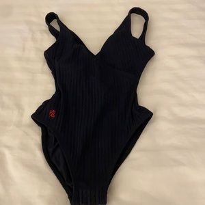 Ralph Lauren one piece navy blue